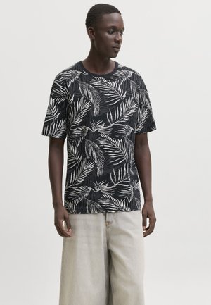 Jack & Jones, JJEJEFF TEE 2 PACK - Nyomott mintás póló - black