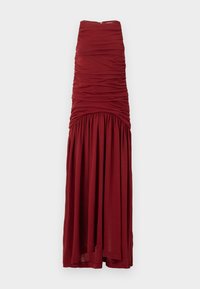 EVIDENTE SHOULDER DRESS - Jersey dress - beetroot