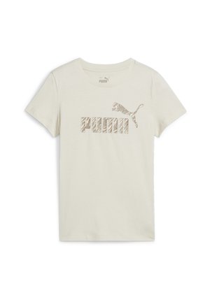 ESS ANIMAL GRAPHIC - T-shirt imprimé - alpine snow