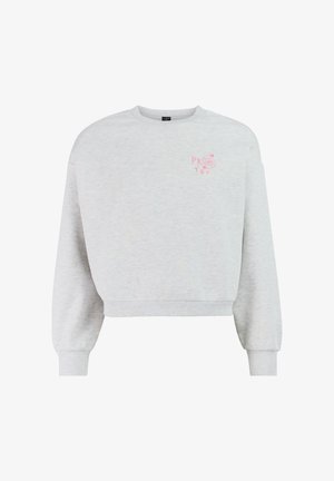 Protest, PRTPOETRY - Sweatshirt - white melange