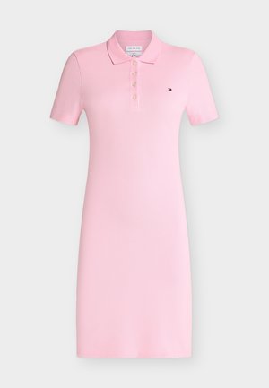 Tommy Hilfiger, SLIM POLO DRESS - Φόρεμα T-Shirt - classic pink