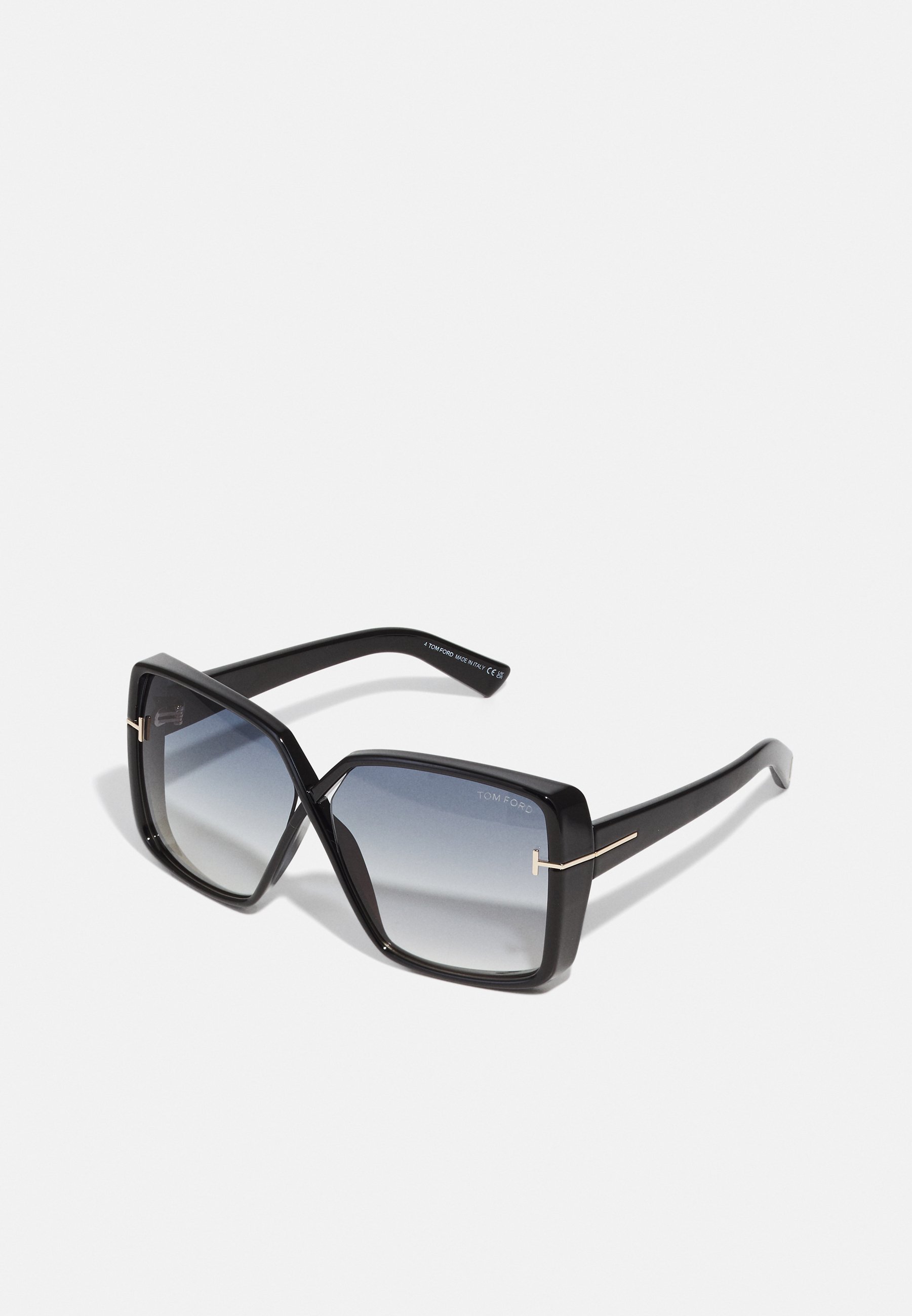 Tom Ford YVONNE - Sunglasses - shiny black/gradient smoke  display picture 1