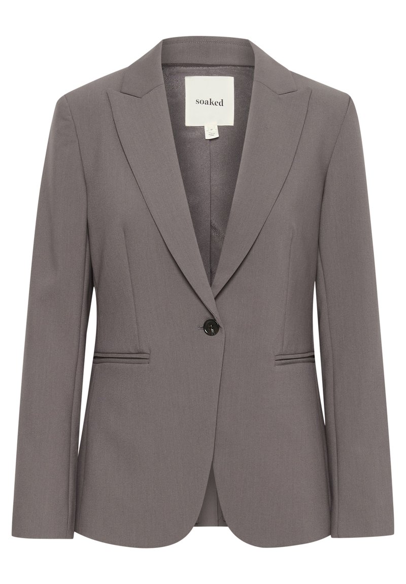 Soaked in Luxury Blazer grijs