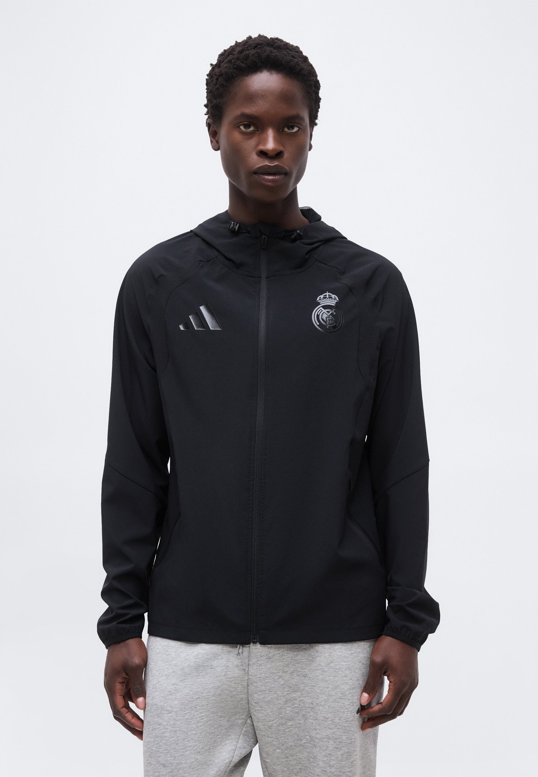 adidas Performance REAL MADRID TRAVEL FULL ZIP - Corta-vento