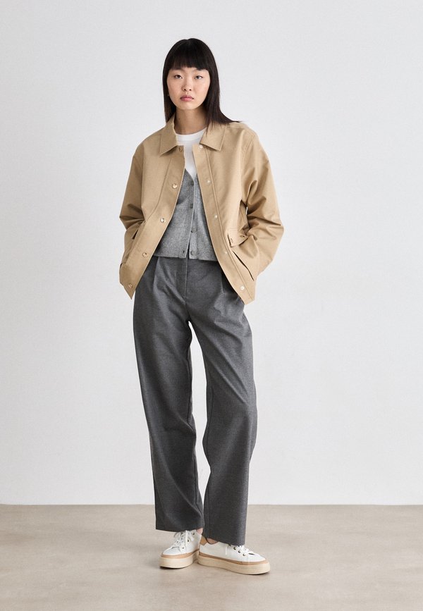 Summer jacket - dark khaki4