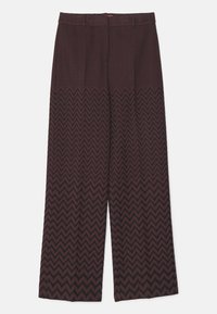TROUSERS - Calças - chocolate plum