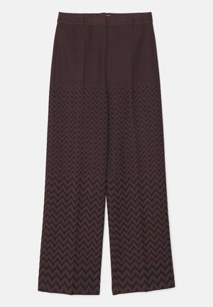 TROUSERS - Παντελόνι - chocolate plum
