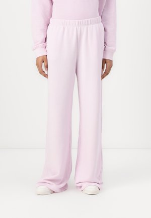 Good American BRUSHED WIDE LEG - Dresside alumine osa - candy pink