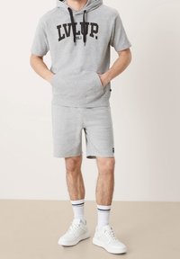 QS Felpa con cappuccio - grey