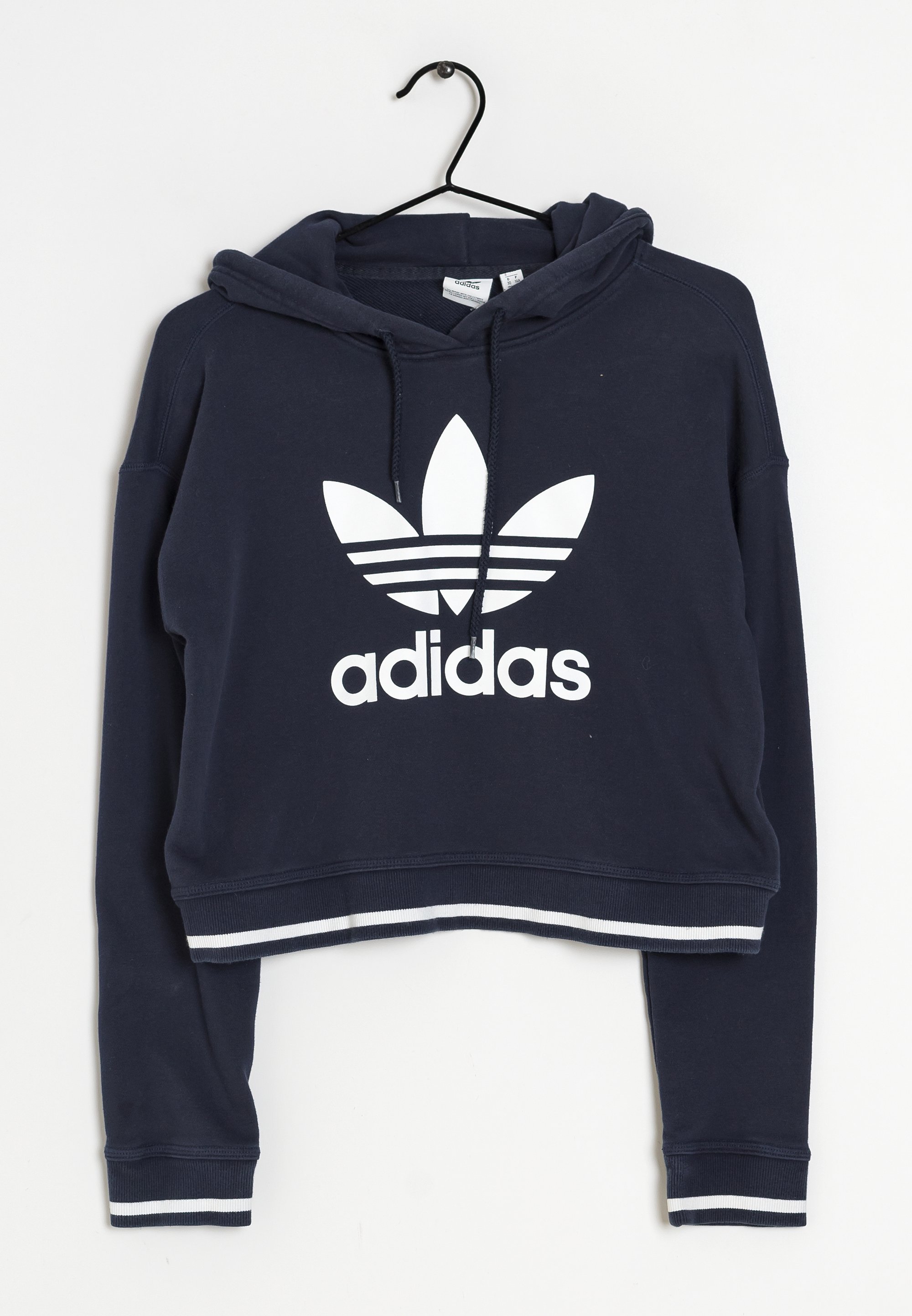 Adidas Originals Ladies Navy Adidas Hoodie Adidas Originals Hoodie
