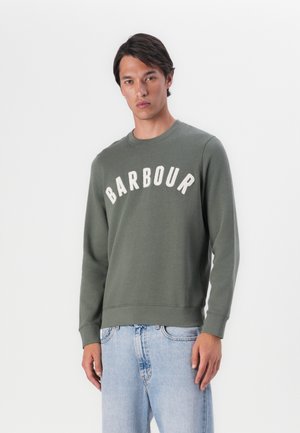 Barbour PREP LOGO CREW NECK - Sweatshirt - thyme
