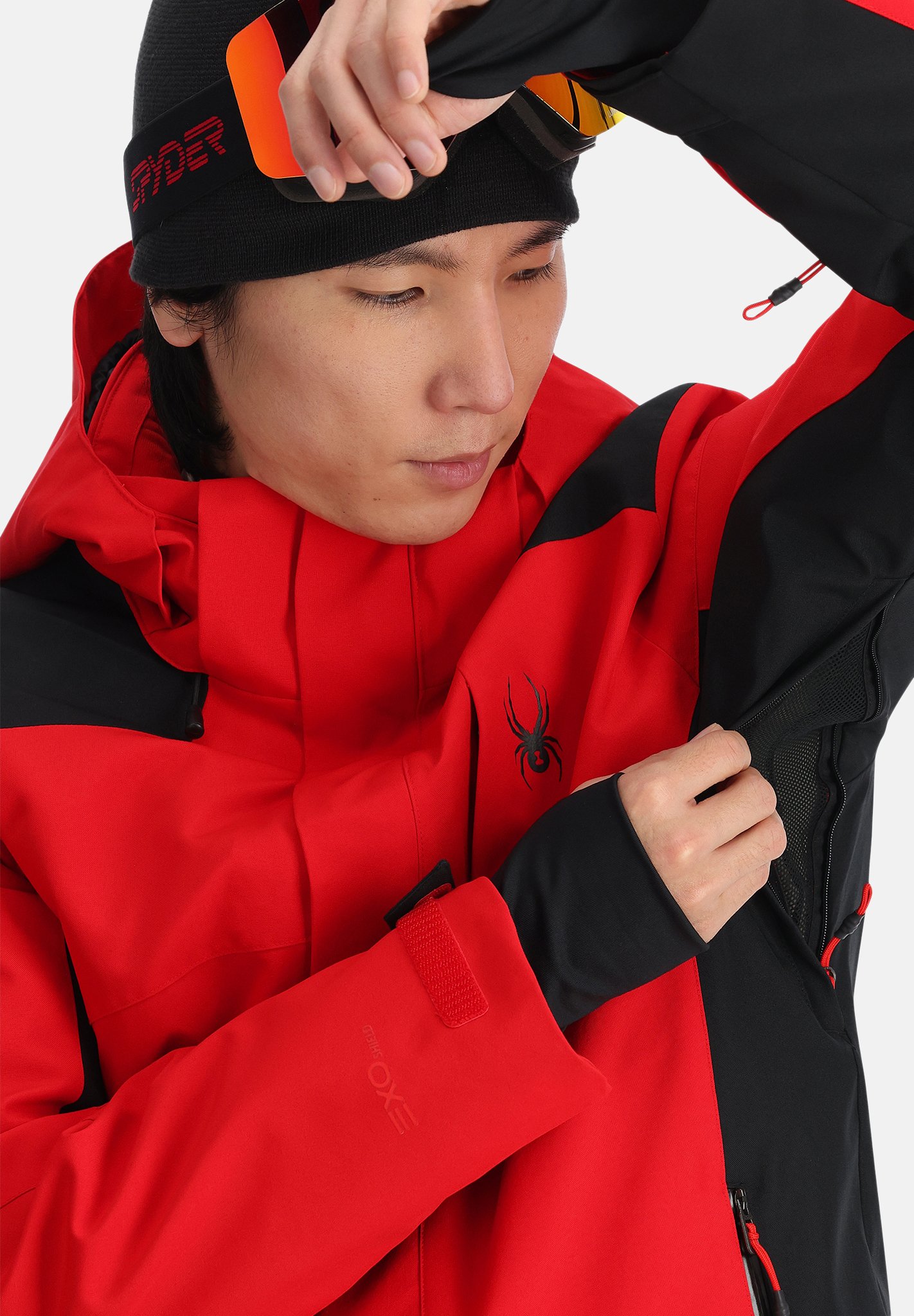Spyder PRIMER 10K - Ski jacket - spyder red/red - Zalando
