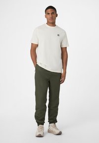 Fila BIELLA REGULAR SHORT SLEEVE - T-shirt - bas - egret