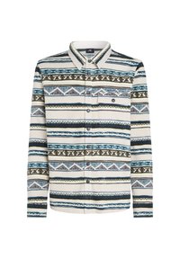 Skjorta - grey ikat stripe