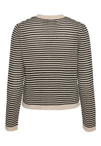 Pieces PCNISA CARDIGAN - Kardigan - cloud dancer/black