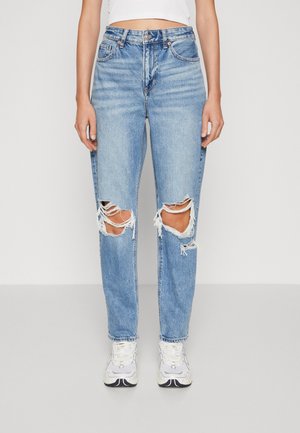 American Eagle MOM - Jean boyfriend - blown out blue