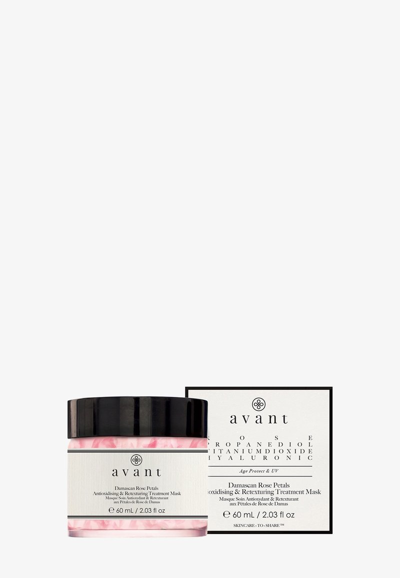 Avant Skincare - DAMASCAN ROSE PETALS ANTIOXIDISING & RETEXTURING TREATMENT MASK - Ansiktsmask, Förstora