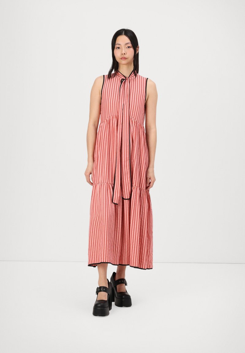 Sister Jane SWEETHEARTS STRIPE DRESS - Maxi ruha - pink