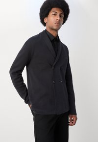 Lindbergh SHAWL COLLAR CARDIGAN - Kardiganas - black