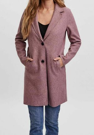 Halflange jas - mottled lilac