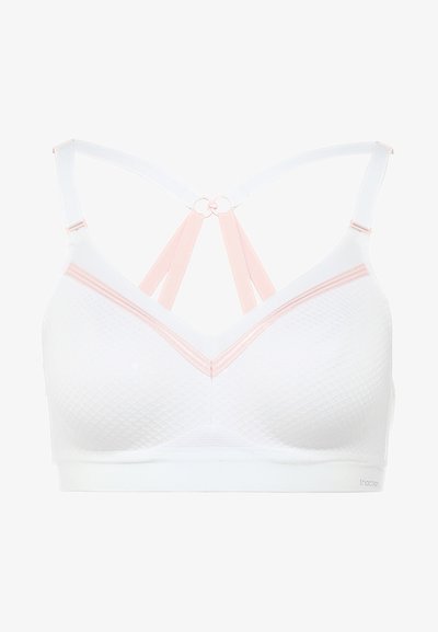 FREE MOTION NON-WIRED - Brassières de sport à maintien supérieur - white