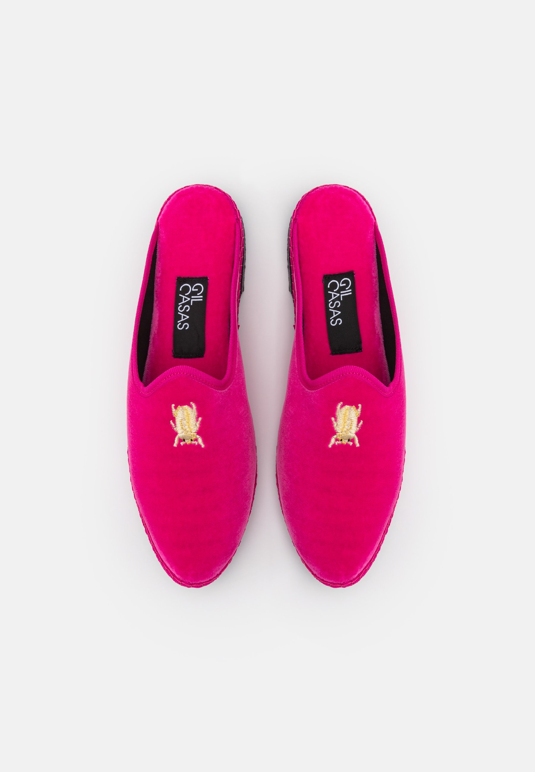 Gil Casas BEETLE MULE FURLANE - Pantofole - pink/fuxia - Zalando