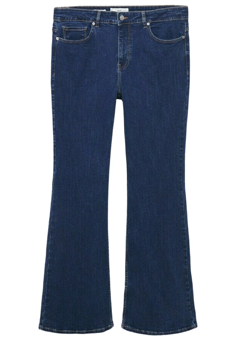 Mango FLARE - Vaqueros a campana - dunkelblau/azul marino - Zalando.es