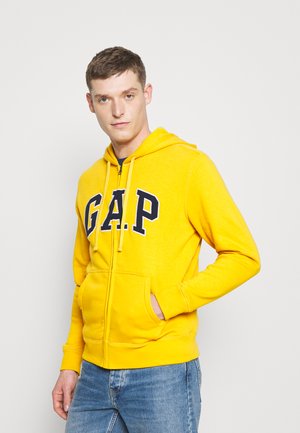 ARCH - veste en sweat zippée - rugby gold