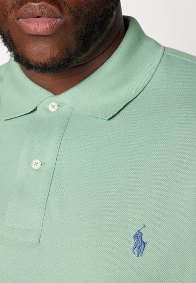 Polo Ralph Lauren Big & Tall THE ICONIC MESH POLO SHIRT - Polo marškinėliai - faded mint