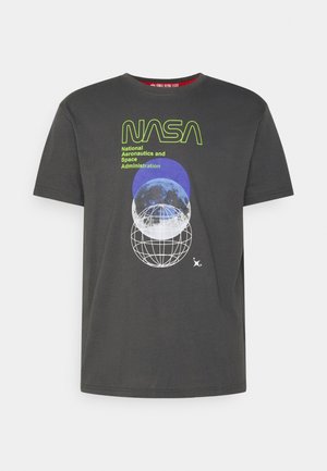 NASA ORBIT - Camiseta estampada - vintage grey