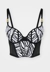 WILD DESIRE PADDED - Reggiseno con ferretto - black/white