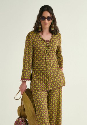 Maliparmi, FLORAL SPIN SHIRT - Camicetta - yellow