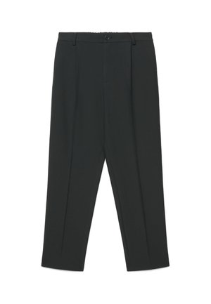 Calliope, PANTALONE LUNGO TINTA UNITA - Pantaloni - ultrablack