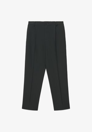 Calliope, PANTALONE LUNGO TINTA UNITA - Trousers - ultrablack