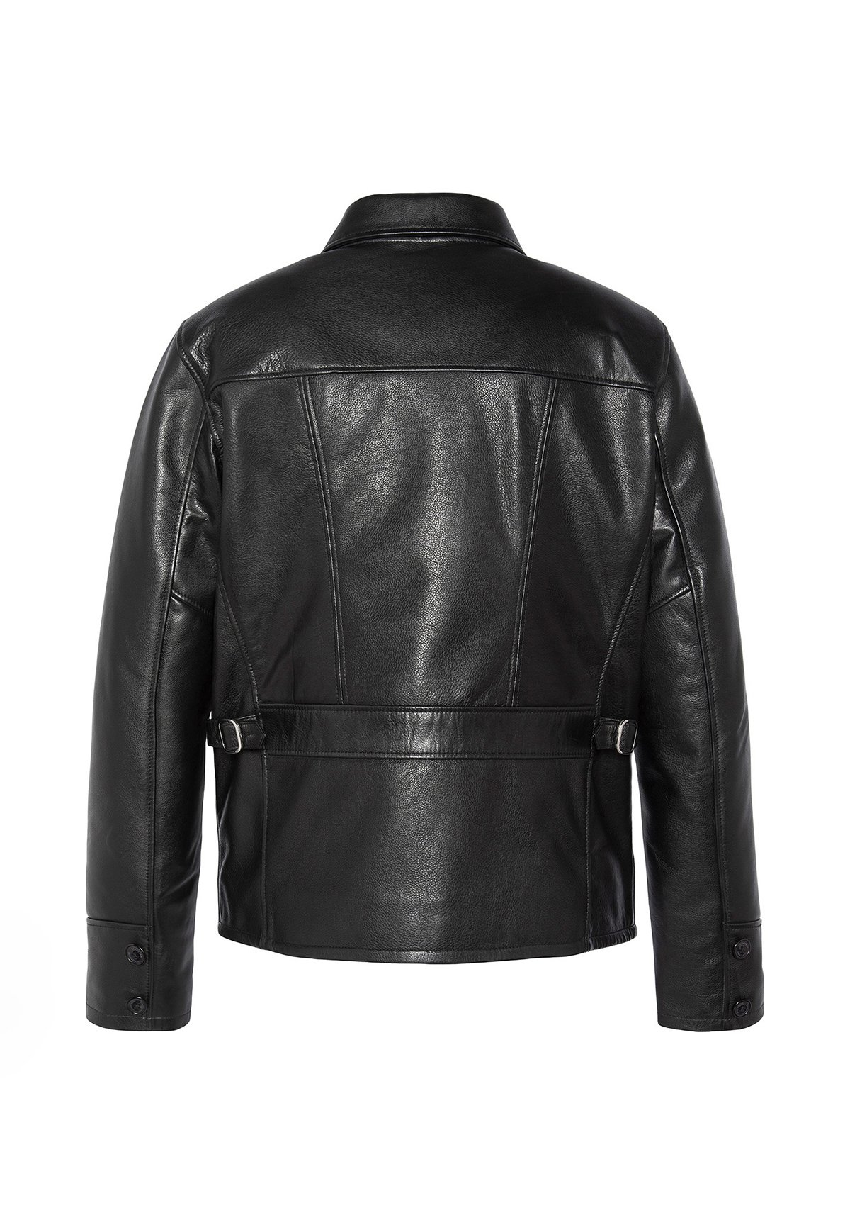 Schott Leather jacket - noir/black - Zalando