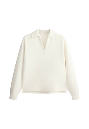 OYSHO, Polo - pale ecru
