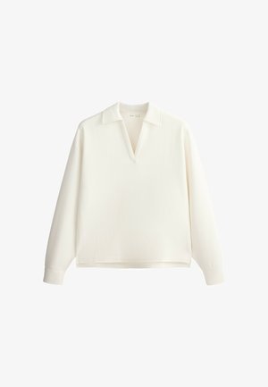 OYSHO, Polo - pale ecru
