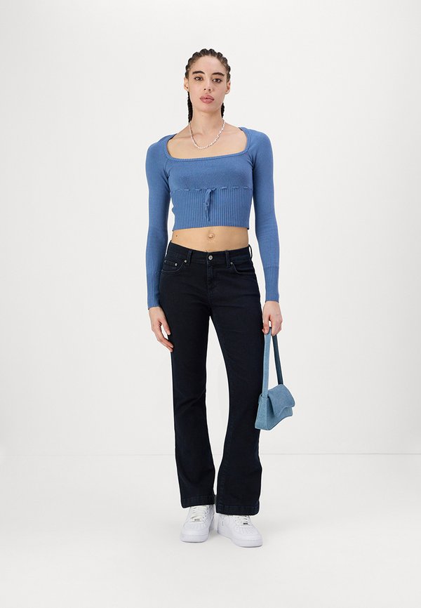 FALLON - Bootcut jeans - laure wash4