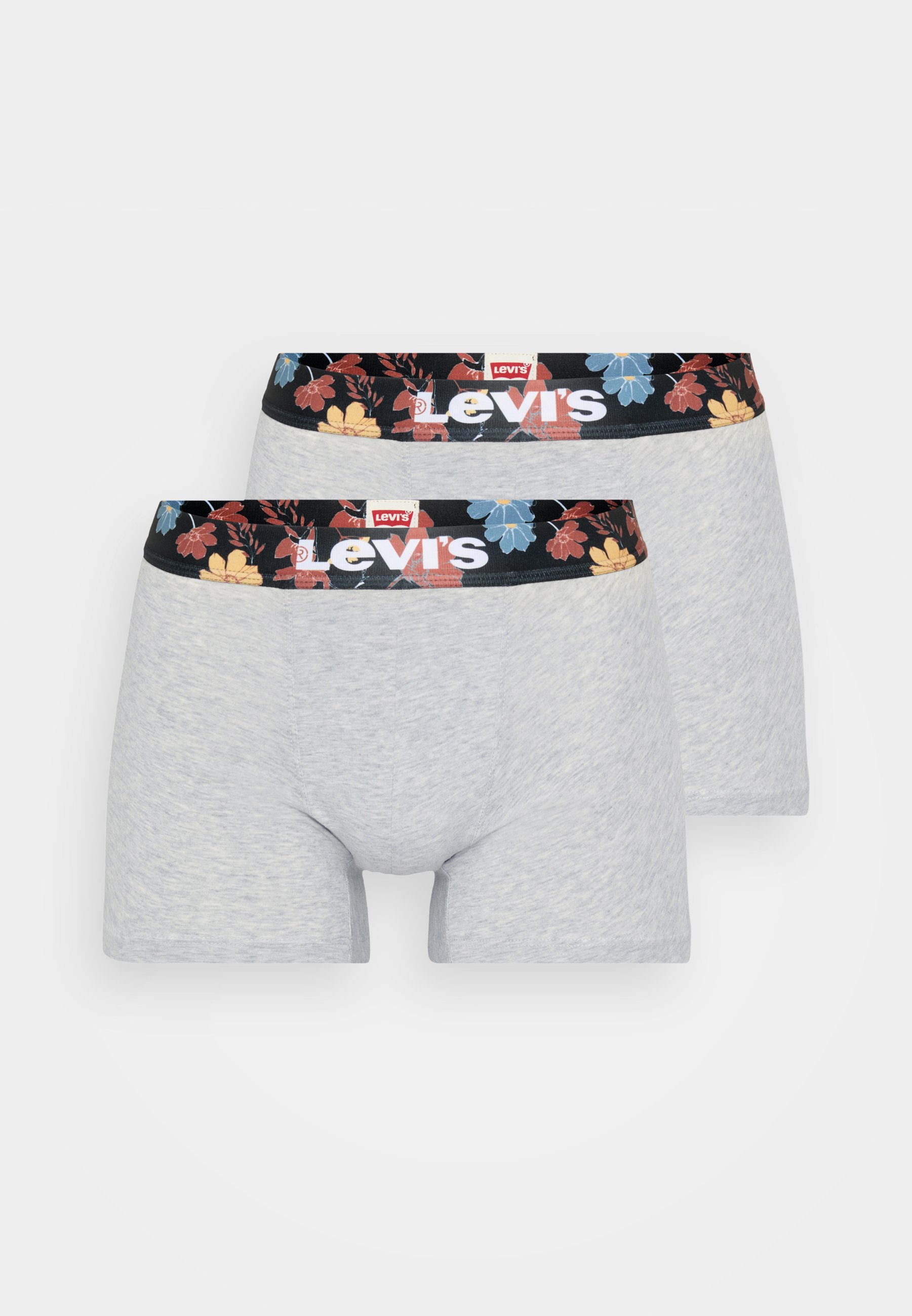 Levi's Herren Boxer Briefs 2er Pack – Spacey Flower Print, Weiche Baumwolle, Elastisch