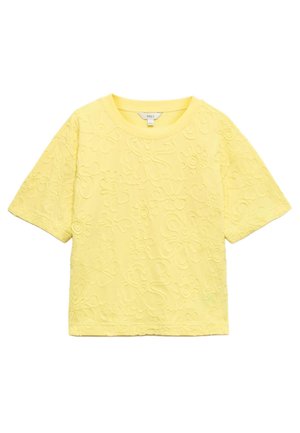 Marks & Spencer, T-shirts print - pale yellow