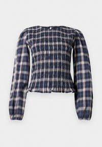 JDYJULIANE SMOCK - Pluus - black/grey/sand