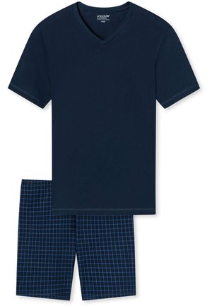 uncover by Schiesser V-AUSSCHNITT SCHLAFANZUG KURZ - Yöasusetti - nachtblau