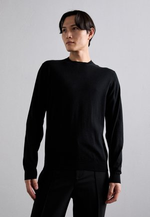 MAGLIA UOMO - Striktrøje - black