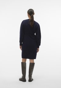 MAMALICIOUS UMSTANDS MLNEWANNE - Abito in maglia - navy blazer