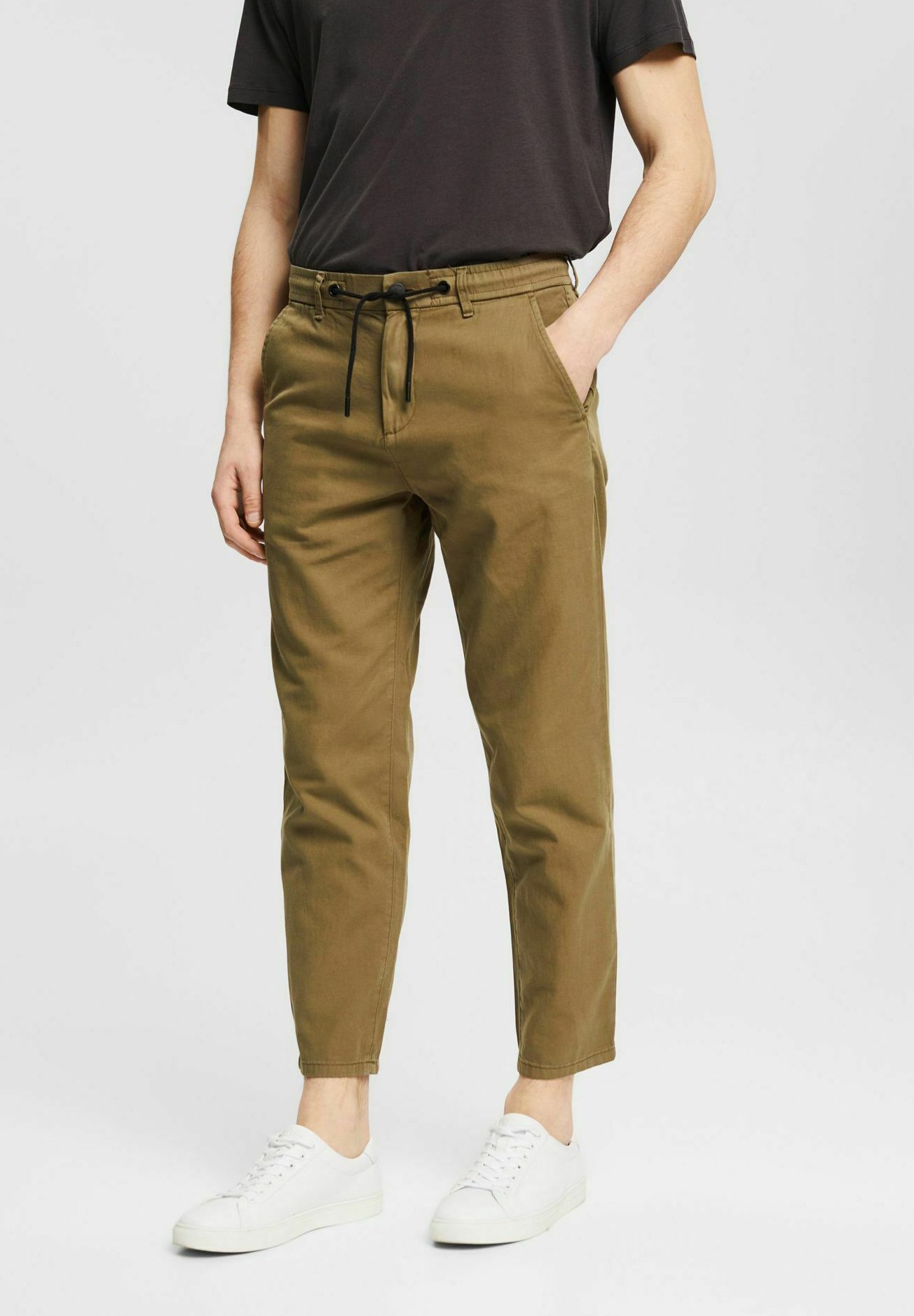 Esprit MIT KORDELZUGBUND - Trousers 