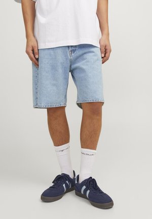 Jack & Jones ITONY ORIGINAL - Denim shorts - blue denim