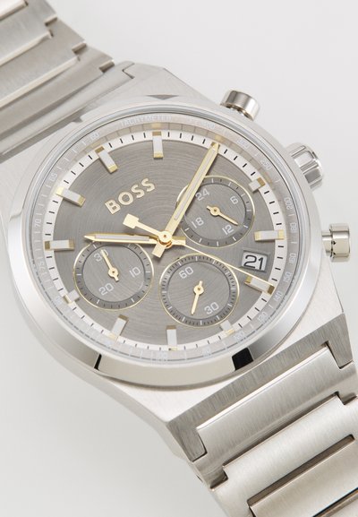 BOSS CANDOR - Montre - silver-coloured/grey