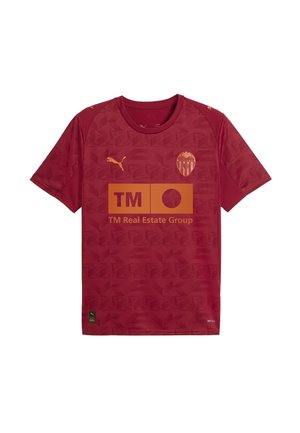 VALENCIA CF AUSWÄRTS - T-shirt med print - dark crimson-dark earth