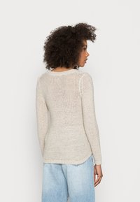 ONLY ONLGEENA XO NOOS - Camisola - pumice stone/melange