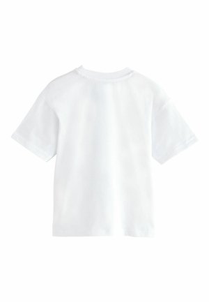 Next Marškinėliai su spaudiniu - white blue